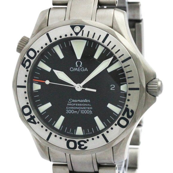 OMEGA Seamaster Professional 300M Titanium Mens Watch 2231.50 Polished - Picture 1 of 9